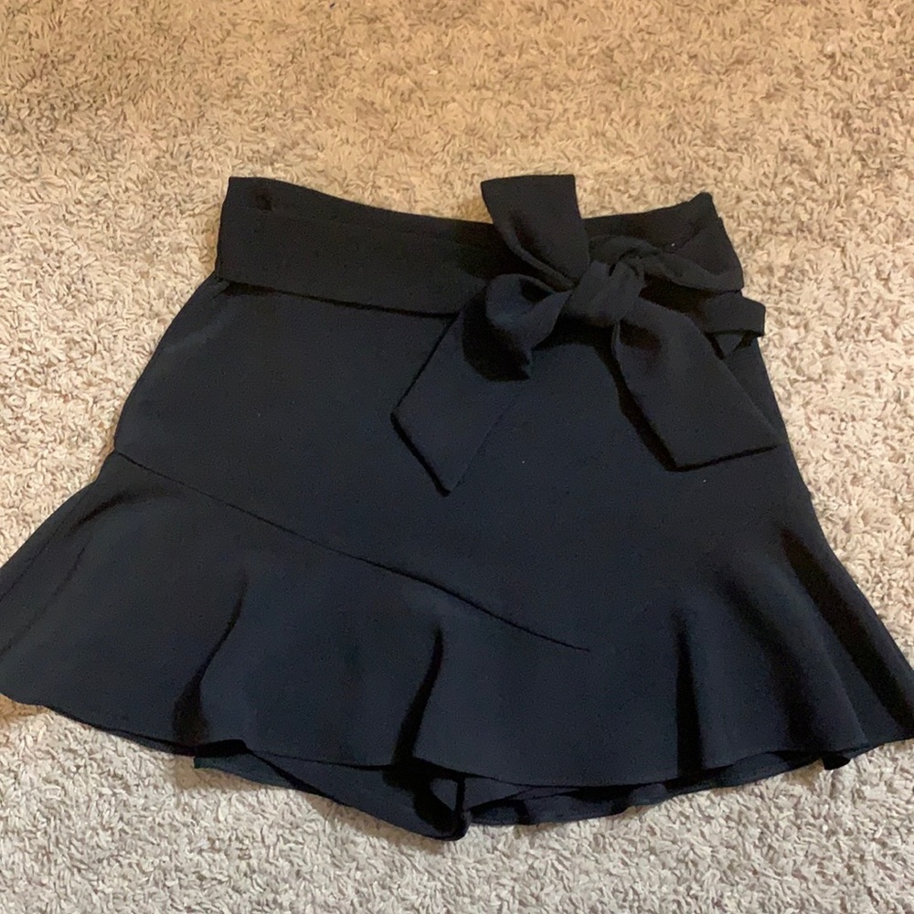 Zara black skorts